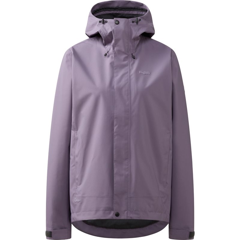 Haglöfs Breeze Proof Jacket Women Purple Fog - S