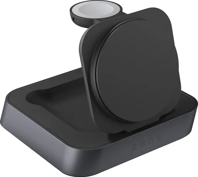 Zens Nightstand Charger Pro 2 Magsafe/QI2 trådlös laddare, svart