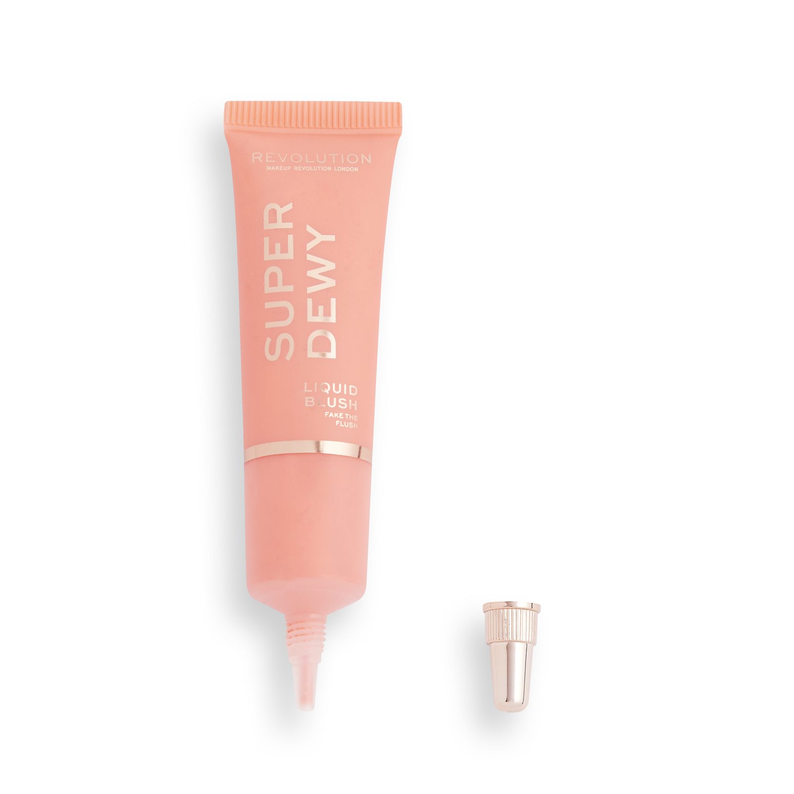 Revolution Beauty London Superdewy Liquid Blush Fake The Flush