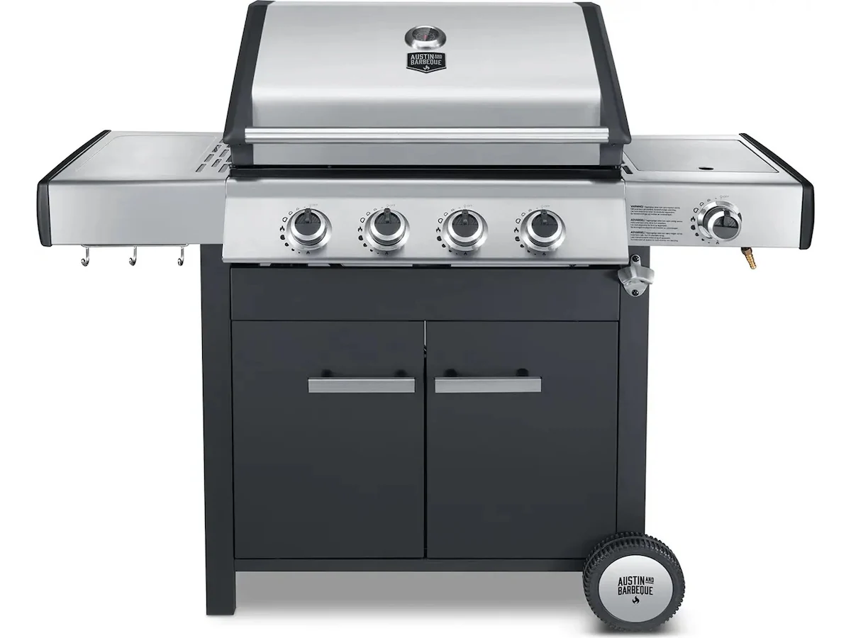 Austin and Barbeque AABQ Classic 4+1B gasgrill
