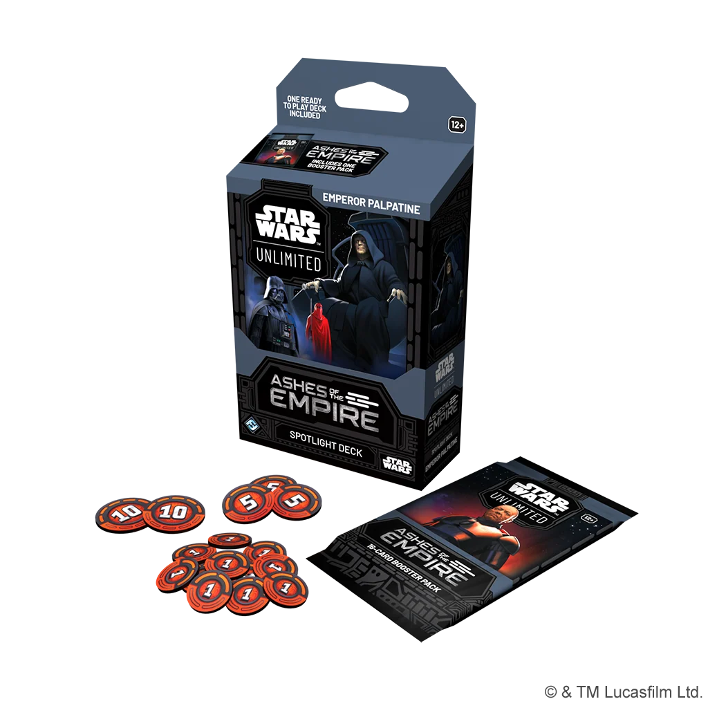 Star Wars Unlimited: Ashes of the Empire Spotlight Deck Emperor Palpatine