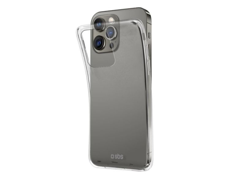 SBS TESKINIP1367T, Mobilskal, Apple, iPhone 13 Pro Max, 17 cm (6.7), Transparent