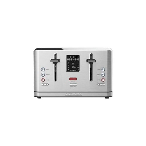 Gastroback Design Digital 4S, 4 skivor, Rostfritt stål, Knappar, LCD, CE, 1900 W