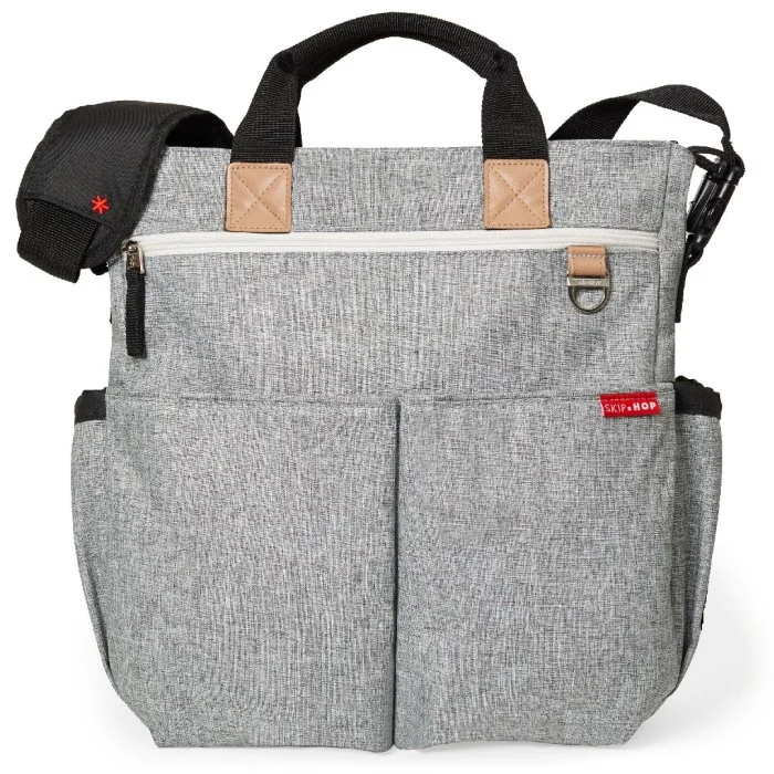 Skip Hop Duo Signature skötväska Grey Melange