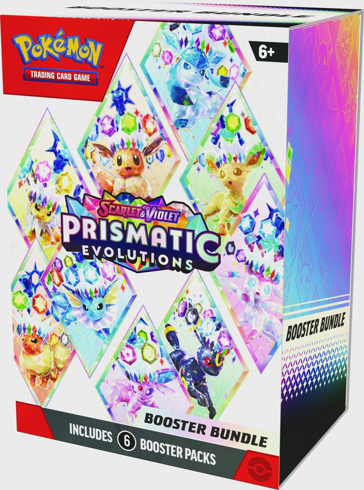 Pokemon Scarlet & Violet 8.5: Prismatic Evolutions Booster Bundle
