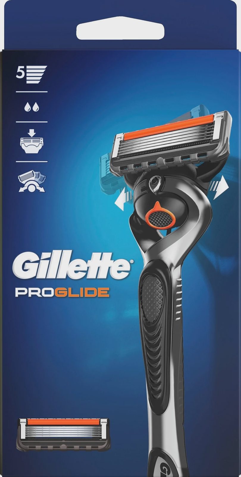 Gillette ProGlide Razor for men 2 razor blade refills
