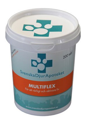 Svenska DjurApoteket MultiFlex 200 tabletter
