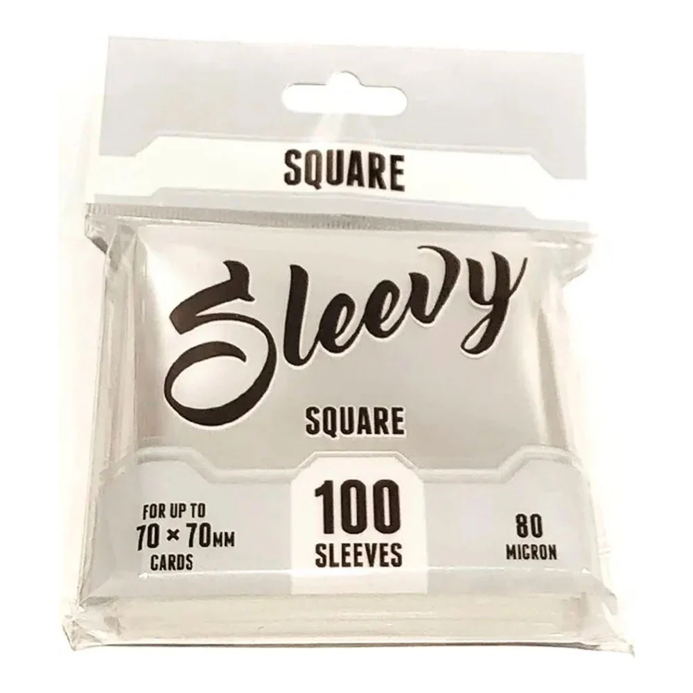 Sleevy Square Clear (100 sleeves for 70x70 mm cards)