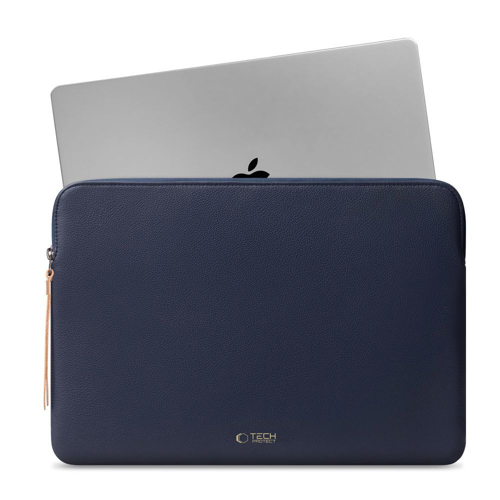 Tech-Protect Fleece laptopfodral 13-14" – blå, bild 3
