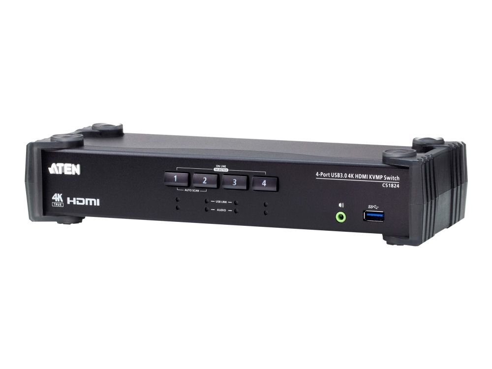 ATEN CS1824 KVM-switch 4-port USB 3.0 4K HDMI