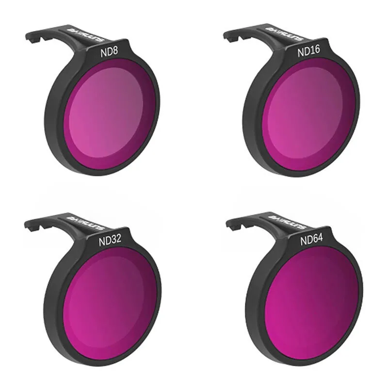 Sunnylife set of four filters for DJI Neo ND8+ND16+ND32+ND64, bild 4