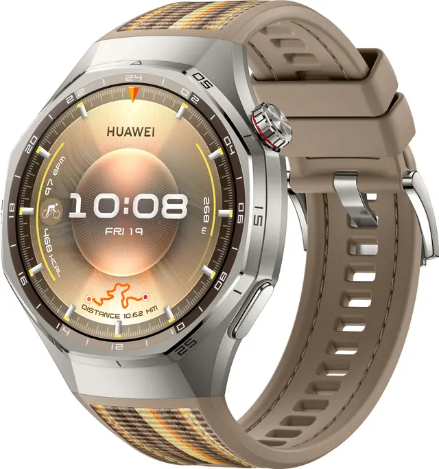 HUAWEI WATCH GT 6 Pro 46 mm smartwatch, brun