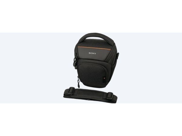 Sony LCS-AMB - Fodral för digitalkamera med objektiv - polyester - svart - för a3500 a68 a7 II a7 III a7 IV a77 II a7R II a7R III a7s II a7s III a9 a99 II