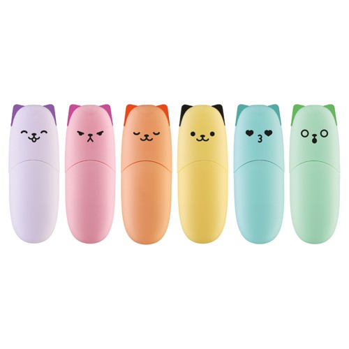 Mustard - Kitty Cats Highlighters - Pastel - Compact