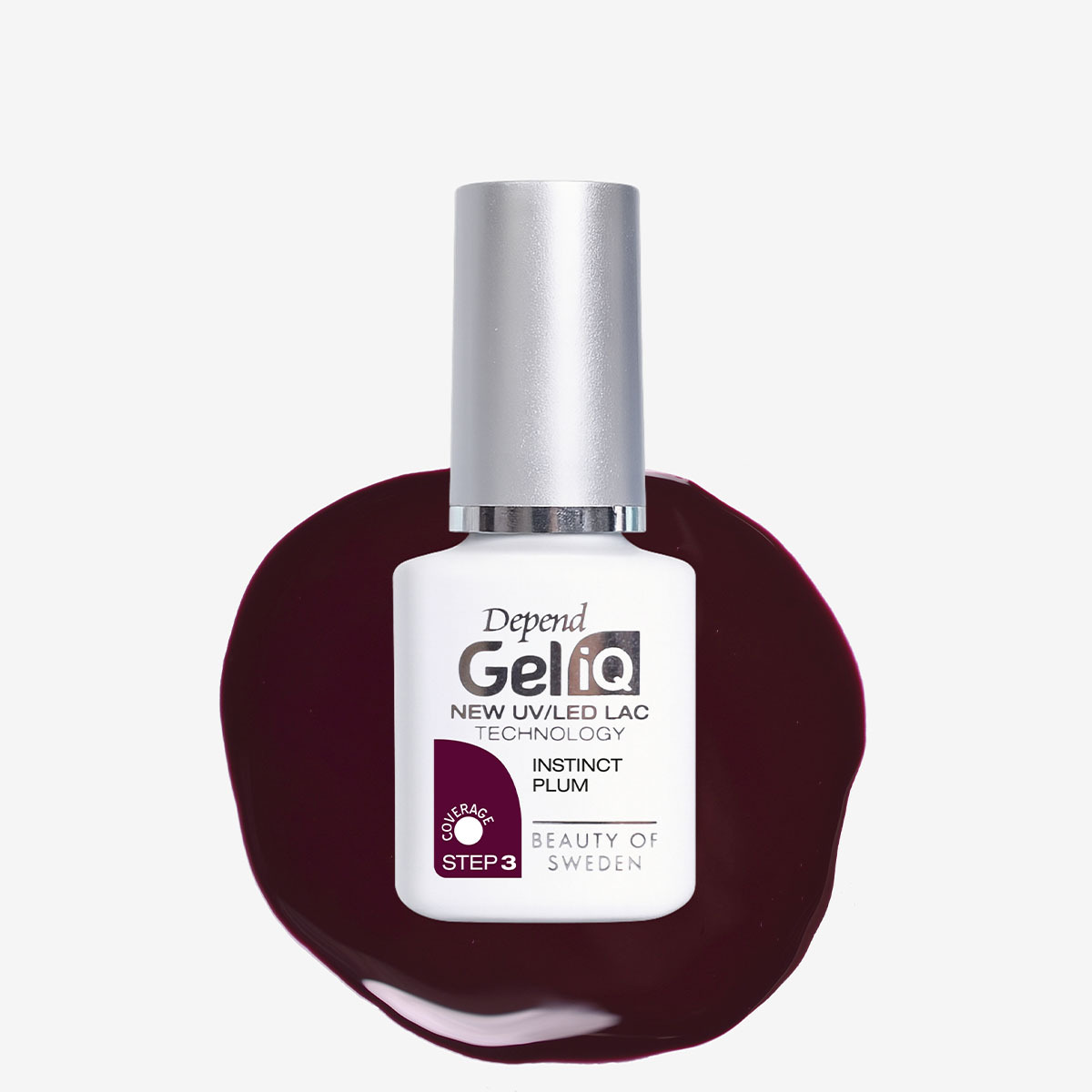 Depend Gel iQ Elemental Instinct Plum 5ml, bild 2