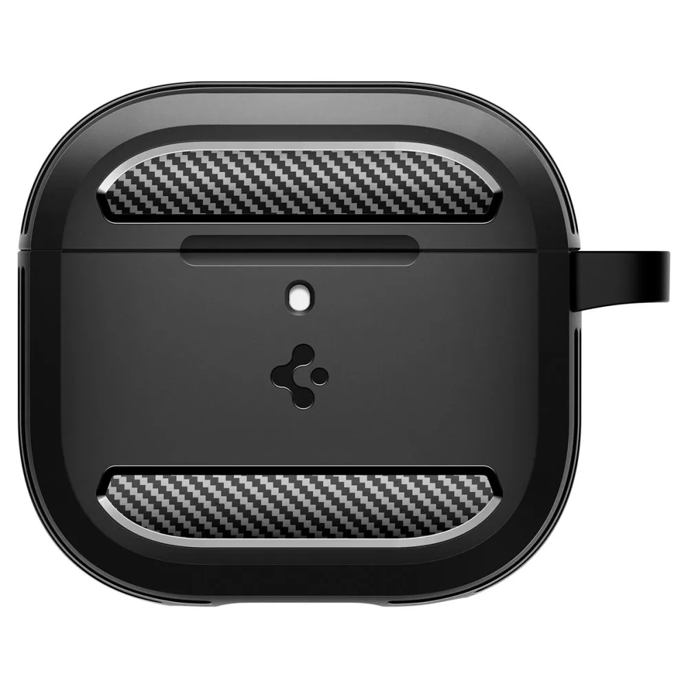 Spigen AirPods 4/5 Fodral Rugged Armor - Svart, bild 2