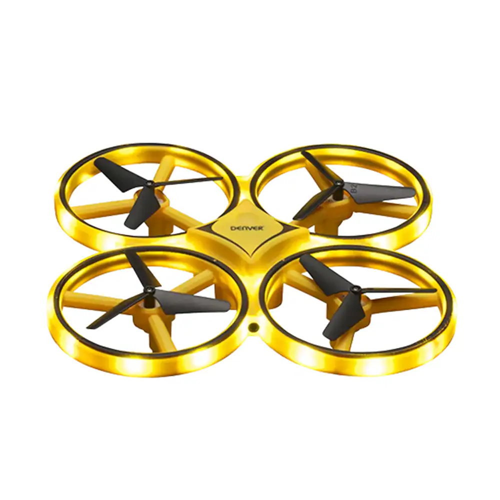 Denver 2,4 GHz drönare med speciell handmonterad handkontroll, VTOL-luftfarkost (Vertical Take Off and Landing), 600 mAh, 293 g