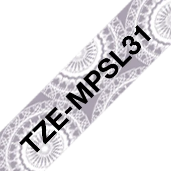 Brother TZEMPSL31 (laminerad tejp 12mm)