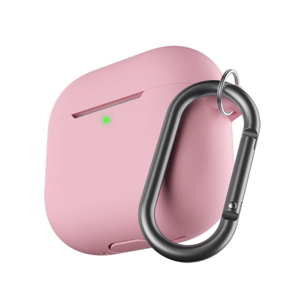 KeyBudz Elevate Series Skydd med nyckelring till Airpods 4th Gen - Rosa, bild 2