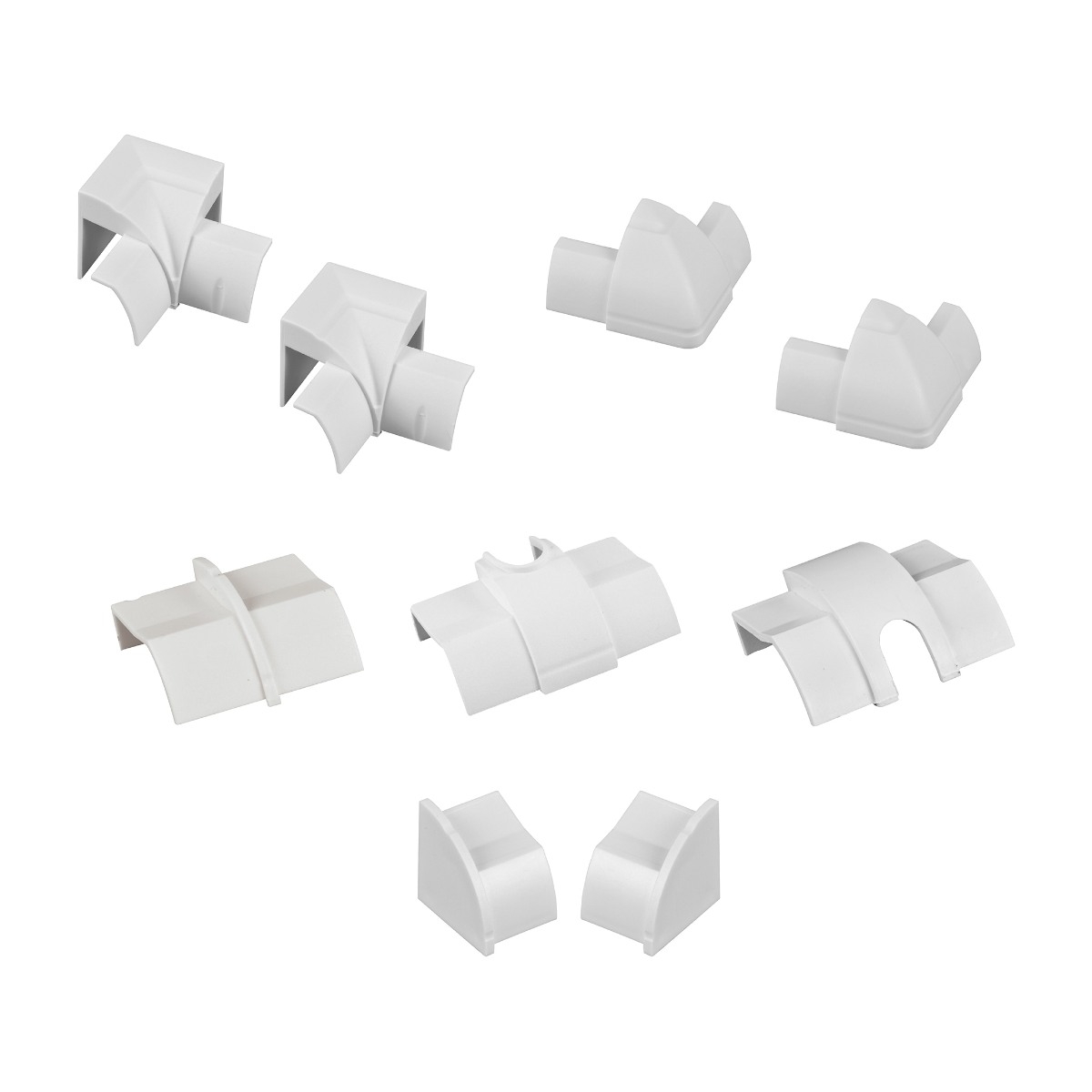 D-Line adaptersats 22X22MM, vit