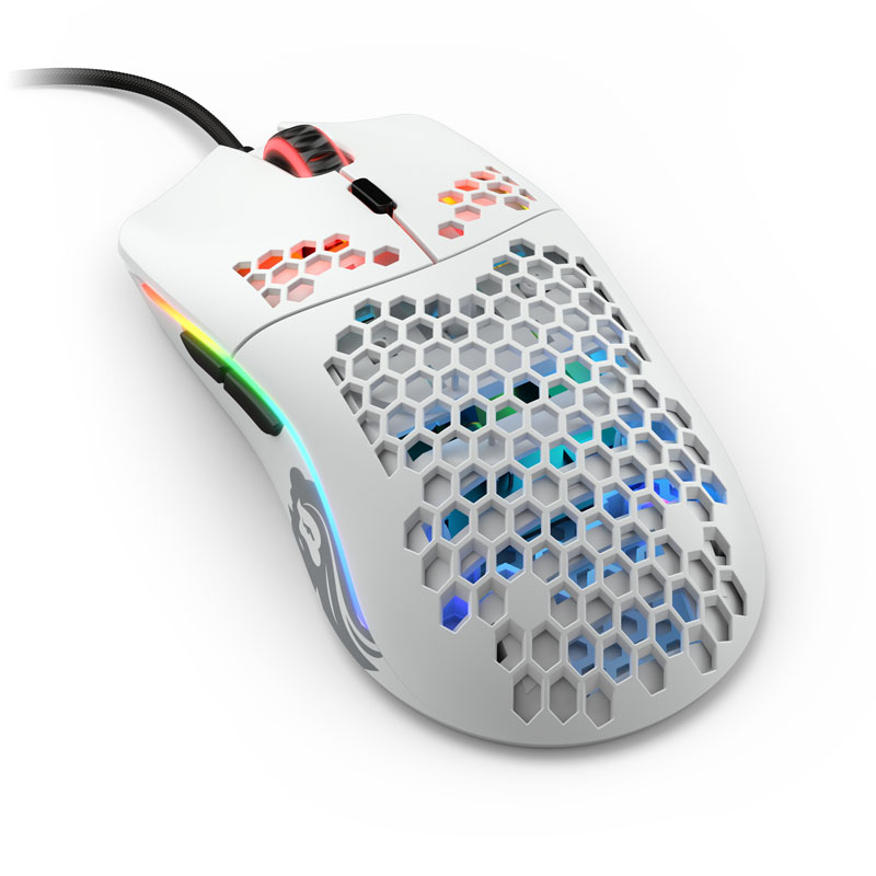 Glorious PC Gaming Race Model O-, 12000 dpi, RGB - Matt Vit, bild 3
