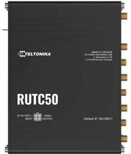 Trådlös 5G-router Teltonika RUTC50, WiFi 6, Dual SIM, bild 4