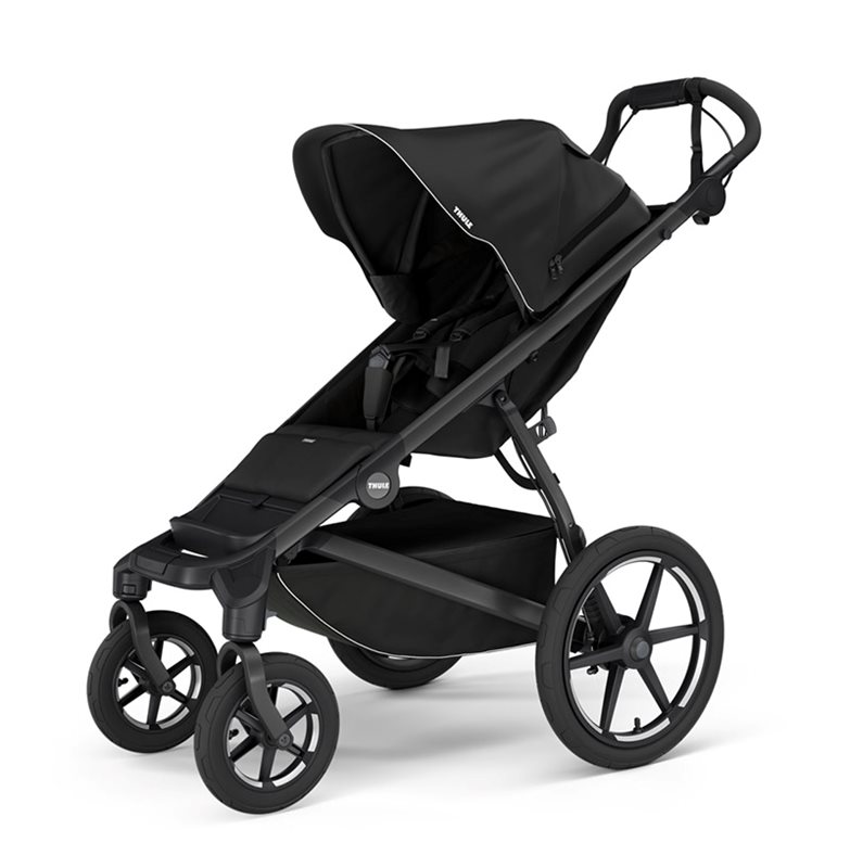 THULE Urban Glide 4 Wheel fyrhjulingsvagn cykelkärra svart