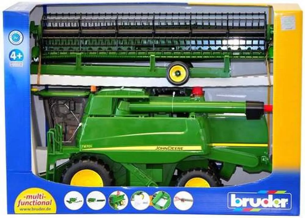 Bruder John Deere Combine Skördetröska T670i, bild 4