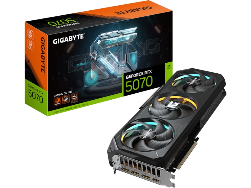 Gigabyte GeForce RTX 5070 Gaming OC grafikkort, bild 5
