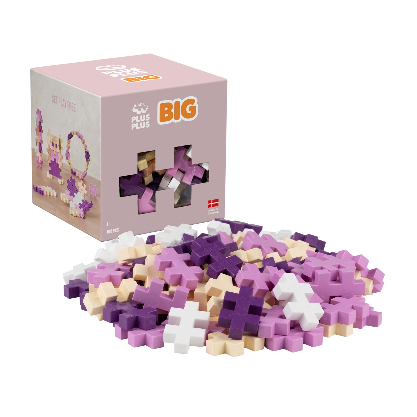Plus-Plus - BIG Bloom Färgmix 100 stk, bild 5