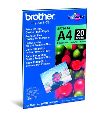 A4 Glossy Inkjet Paper 260G (20)