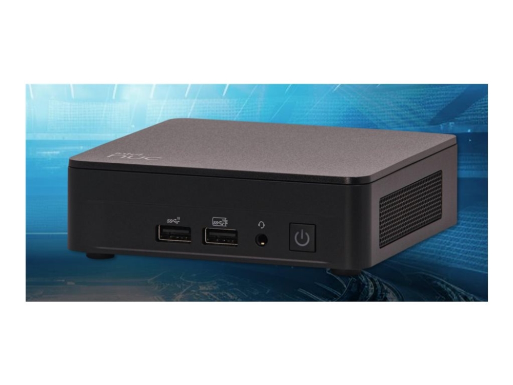 Intel Next Unit of Computing 13 Pro Kit - NUC13ANKi7 - Barebone - Slim Chassis 1 x Core i7 1360P / upp till 5 GHz - RAM 0 GB - UHD Graphics - Gigabit Ethernet, 2.5 Gigabit Ethernet, IEEE 802.11ax (Wi-Fi 6E), Bluetooth 5.3