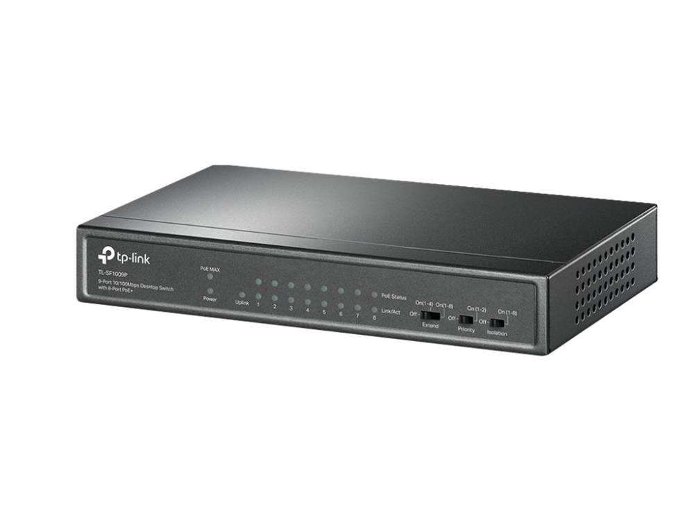 TP-Link TL-SF1009P Switch 9-porte 10/100 PoE+, bild 2