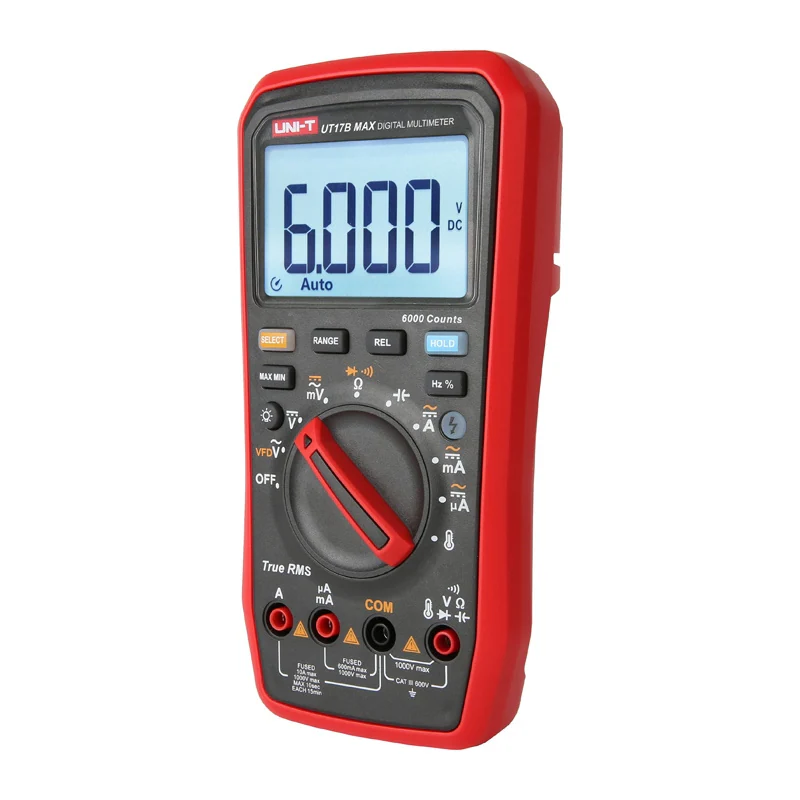 Uni-T True RMS UT17B MAX digital multimeter, bild 2