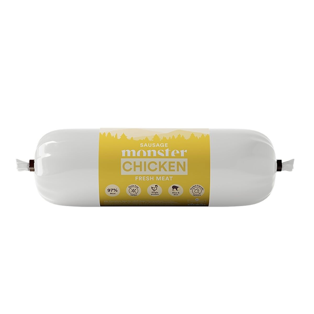 Monster Dog Sausage Chicken 400g
