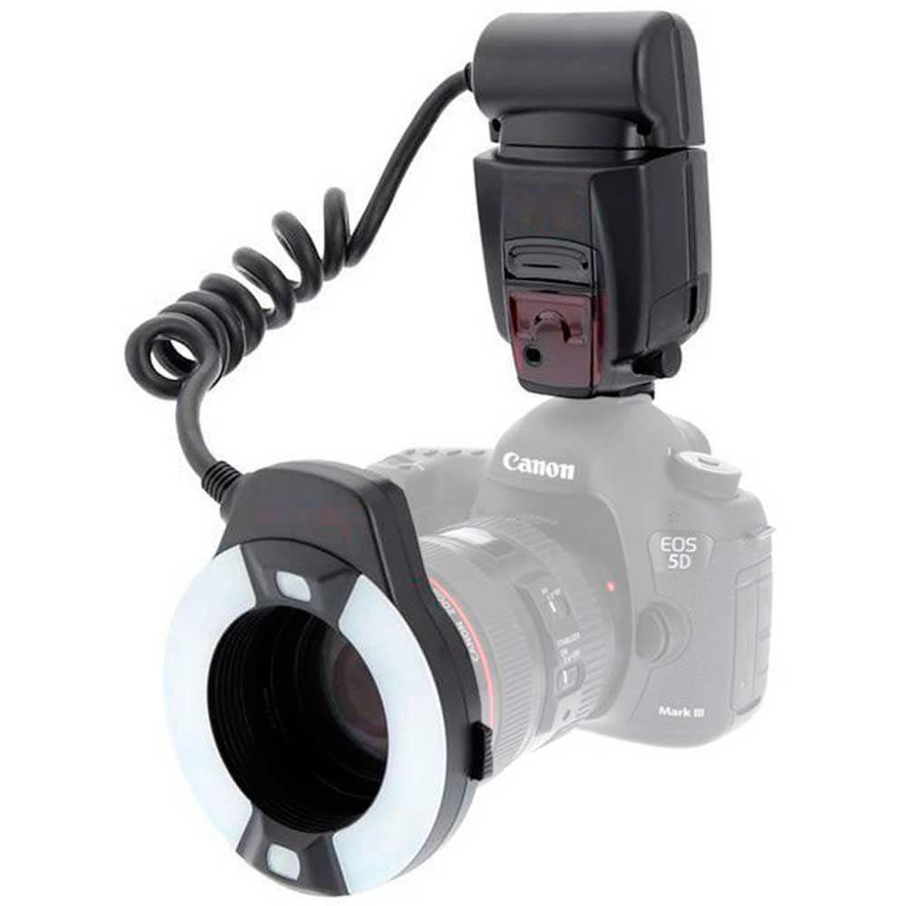 Meike MK-14EXT Macro Ring Flash -rengassalama, Canon