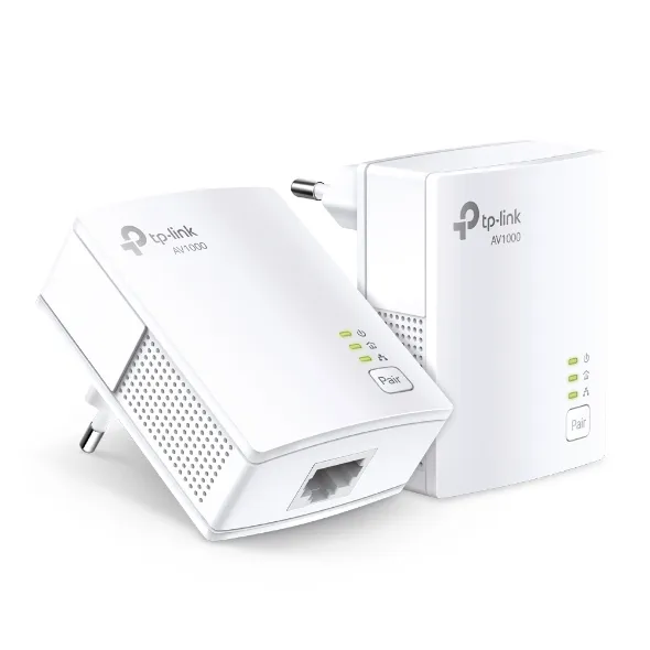 TP-Link TL-PA7019 KIT, 1000 Mbit/s, IEEE 1901, IEEE 802.3, IEEE 802.3ab, IEEE 802.3u, Typ C, Gigabit Ethernet, 10,100,1000 Mbit/s, HomePlug AV2