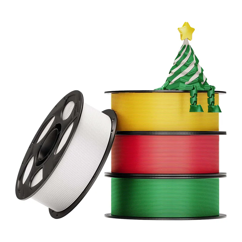 Julpaket med PLA-filament från Anycubic (4 st.).