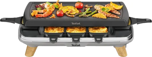 Tefal Gourmet Nordic Spirit raclette RE610D12 (Grå)