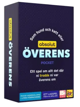Absolut Överens Pocket