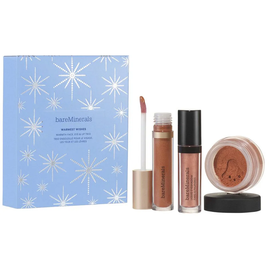 bareMinerals Warmest Whishes Warmth Face, Eye & Lip Trio
