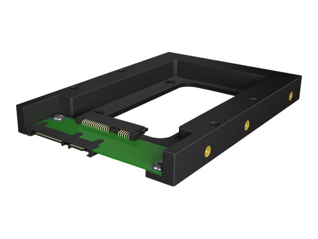 ICY BOX IB-2538StS - Adapter för lagringsfack - 3,5 till 2,5 tum - svart