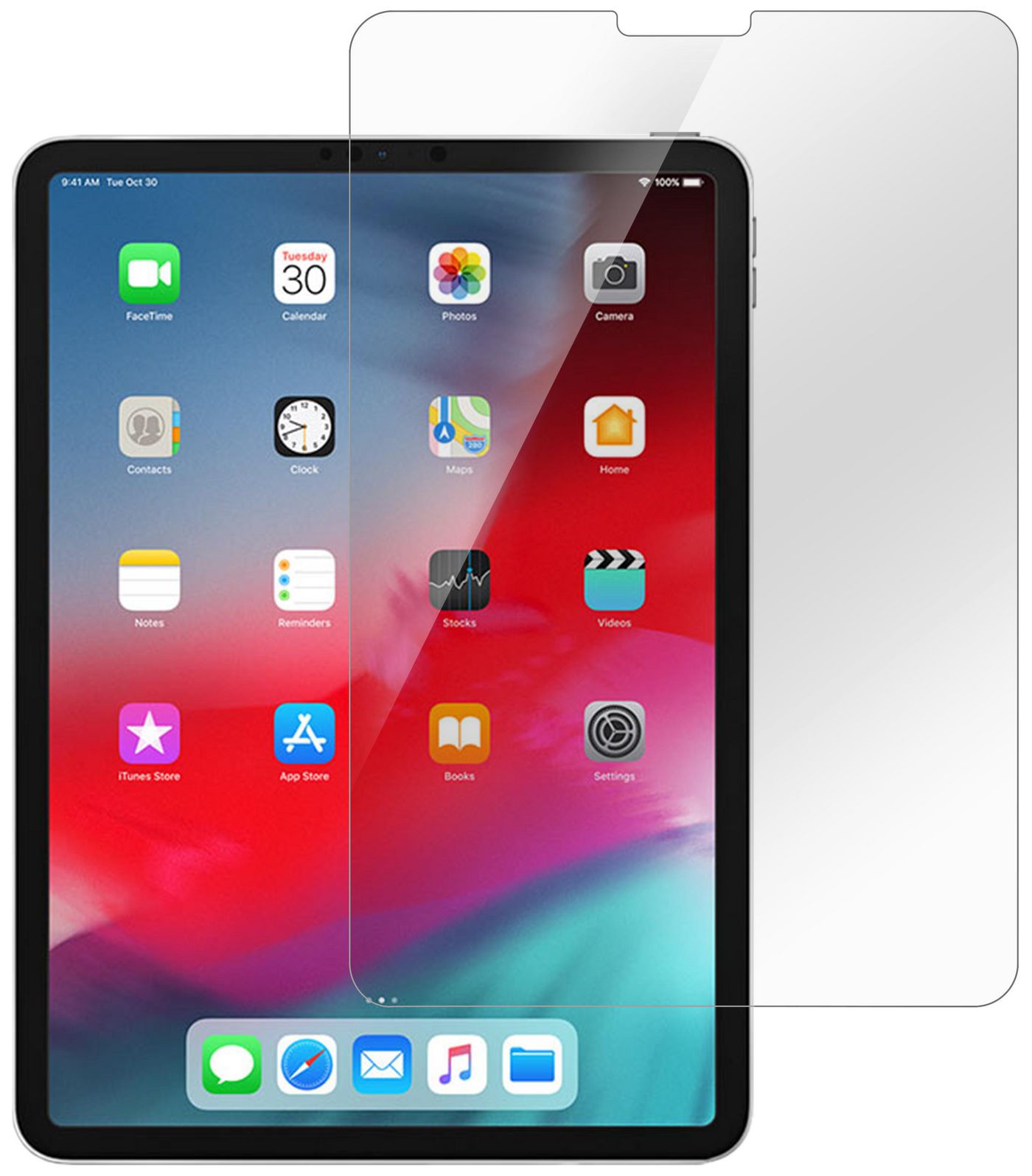 Skärmskydd eSTUFF Titan Shield Clear Glass, iPad Pro 11" (2018/2020/2021/2022), iPad Air 10.9" (2020/2022), bild 4