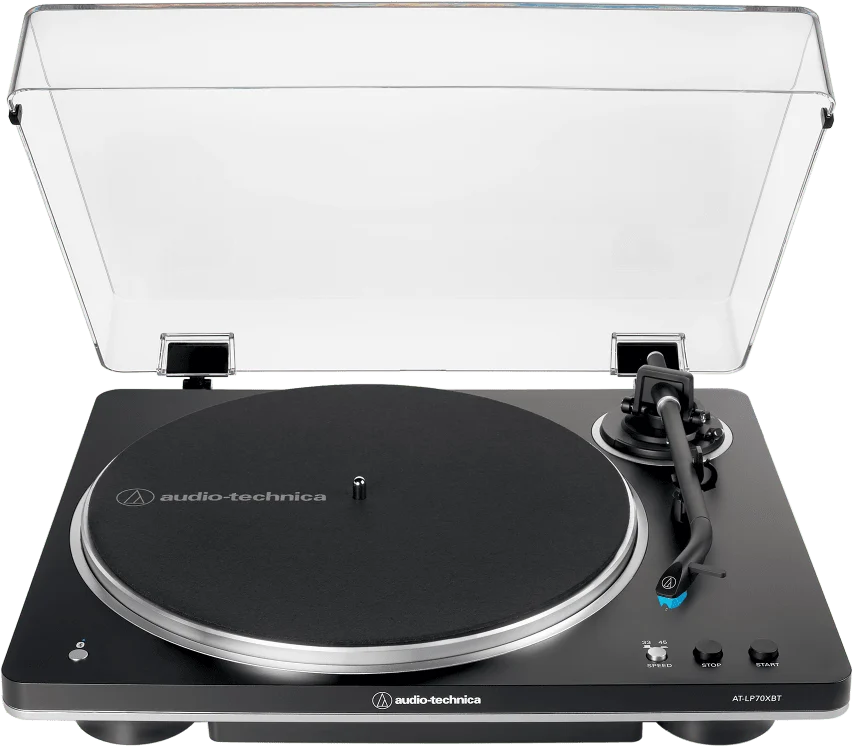 Audio-Technica AT-LP70XBTBS Skivspelare Svart / Silver