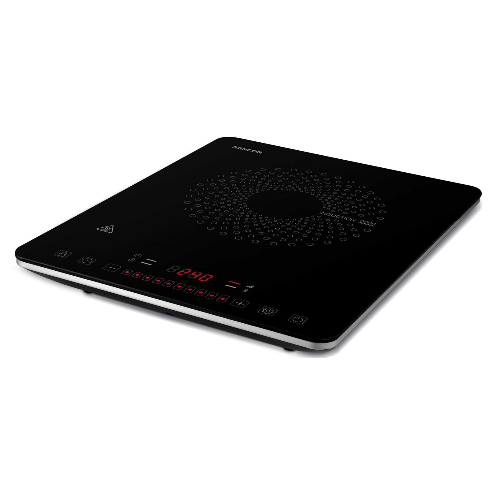Sencor SCP 3701BK - Induktionsvärmeplatta - 2000 W
