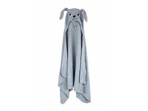 Filibabba - Hare hooded towel - Blå - 0-60 m, bild 2