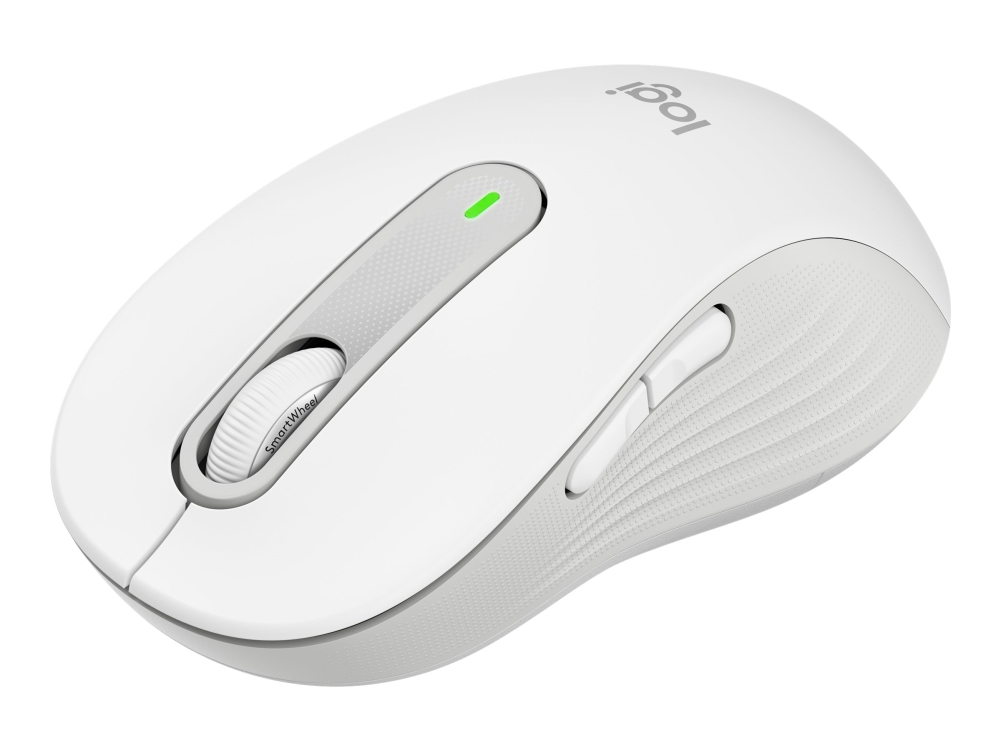 Logitech Signature M650L trådlös mus, vit, bild 2