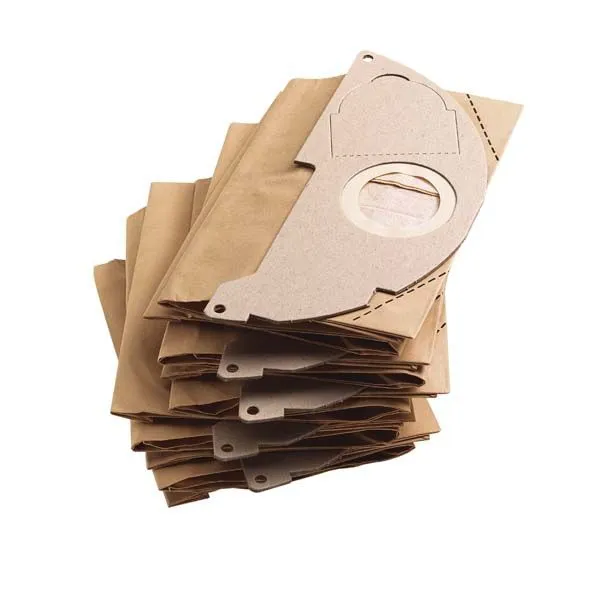 Kärcher 6.904-322.0 pappersfilterpåsar för WD 2, 5-pack