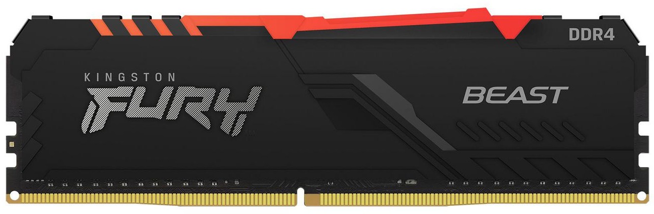 32 GB (1x32GB) DDR4-3600 Kingston FURY Beast RGB CL18, bild 2