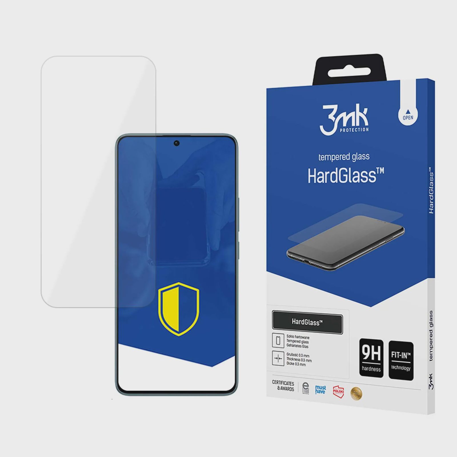 Härdat glas 3mk HardGlass™ till Xiaomi Redmi Note 13 Pro 5G